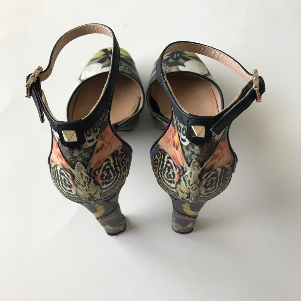 Valentino butterfly platform rock stud Heels shoes - Picture 6 of 8